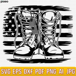 us combat boots svg, army boots svg, soldier boots svg, military svg, army svg, veteran svg, combat boots clipart, navy