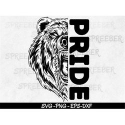 bear svg, bears svg, bears png, bear pride svg, go bears svg, bears school team pride svg, bears mascot svg cricut, bear