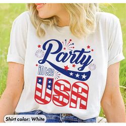 retro party in the usa graphic tee, 4th of july graphic tee, party in the usa graphic tee, usa shirt, independence day s