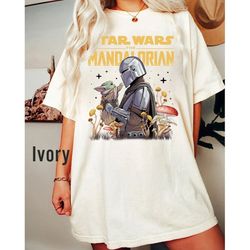 star wars shirt, retro mandalorian and baby yoda shirt, this is the way shirt, star wars shirt, mandalorian shirt