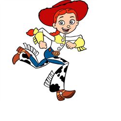 qualityperfectionus digital download - toy story jessie - png, svg file for cricut, htv, instant download