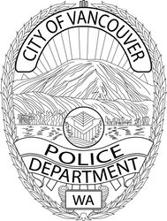 CITY OF VANCOUVER POLICE DEPARTMENT BADGE VECTOR SVG DXF EPS PNG JPG FILE