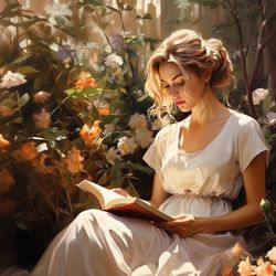 amber serenity: artdaddy's garden reader