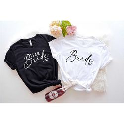 bachelorette party shirts, team bride t-shirt, bridesmaid proposal gift, bridal party favors, wedding gifts, bridesmaid
