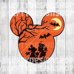 halloween | mickey minnie | svg | png | instant download