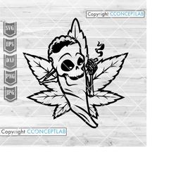 weed joint smoking svg | cannabis clipart | marijuana leaf stencil | kush shirt png | high rasta 420 dxf | rolling blunt