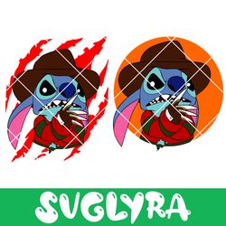 stitch freddy svg, stitch svg, freddy svg, disney halloween svg