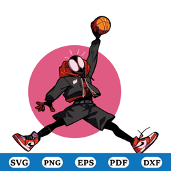 spiderman jordan air svg design, logo svg, spiderman jump svg, basketball svg, jumpman logo svg, nike svg