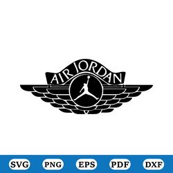 air jordan logo silhouette svg, logo svg, jump svg, basketball svg, jumpman logo svg, nike svg, shoes brand svg