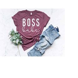 boss babe shirt | valentine's day gift tee | gift for her | babe shirt