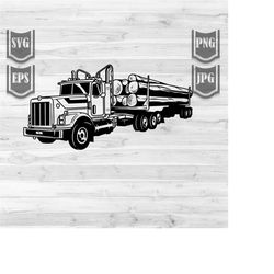 logging truck svg file || truck svg || logging truck shirt | truck driver svg | logging truck | truck clipart | logging