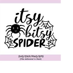 itsy bitsy spider svg, halloween svg, spider svg, baby boy svg, baby girl svg, halloween baby, silhouette cricut cut fil