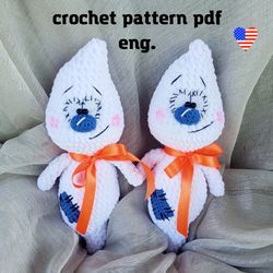 ghost halloween crochet pattern