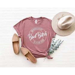 behind every bad bitch shirt,mothers day shirt,mothers day shirt, christmas shirt,mom shirt,mama shirt,mini shirt,gift f