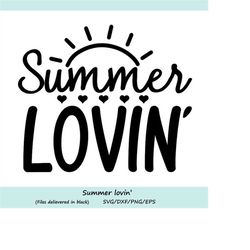 summer svg, summer lovin svg, beach svg, summer time svg, summer story svg, silhouette cricut files, hand lettered, svg,