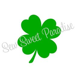 shamrock svg, shamrock png, four leaf clover svg, digital download, cut file, sublimation, clipart (includes svgpngdxf f