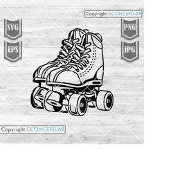 roller skate svg | roller skate png | roller skate clipart | roller skate cutfile | roller skate cutting file | skate in