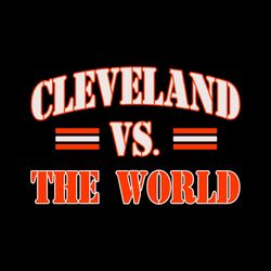 cleveland vs the world svg cricut digital download