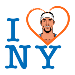 i hart new york heart knicks basketball svg