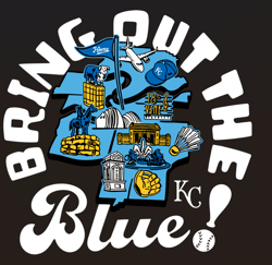 bring out the blue kansas city royals baseball svg