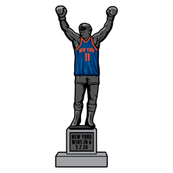 new york knicks win in 6 statue svg digital download