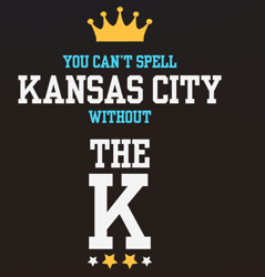 you cant spell kansas city without the k royals baseball svg