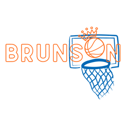 brunson basketball net new york knicks svg digital download