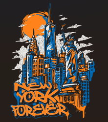 new york basketball knicks forever svg digital download