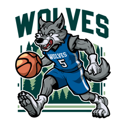 vintage minnesota basketball timberwolves svg