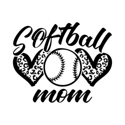 softball mom svg