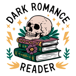 book club dark romance reader gift svg digital download files