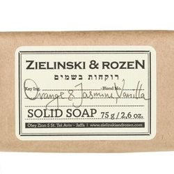 soap zielinski & rozen orange & jasmine, vanilla