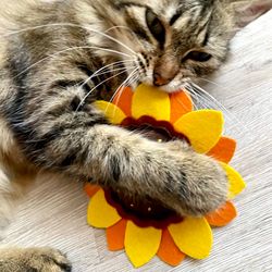 catnip cat toy sunflower gifts for cats