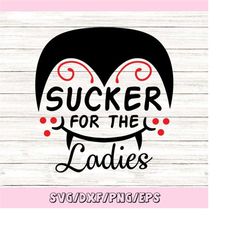 sucker for the ladies svg, halloween svg, vampire svg, halloween boy svg, boy shirt svg, silhouette cricut cut files, sv