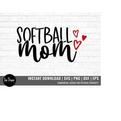 softball mom svg, softball gift for mom, softball mom shirt design, softball svg for cricut, softball clipart