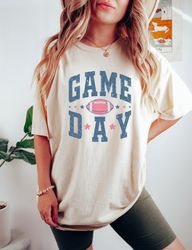gameday shirt, football shirt, football tee, game day football shirts, football game t-shirts for wo