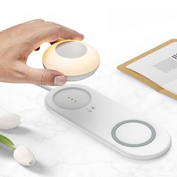 wireless charging dot night light