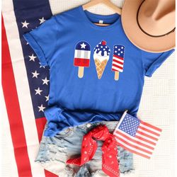 America Ice Cream Shirt, America Shirt, American Snacks Shirt, Patriotic Shirt, American Shirt, 4th Of July Shirt, Indep