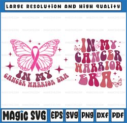 funny cancer svg, in my cancer warrior era svg, oncology cancer butterfly retro svg, happy halloween png, digital