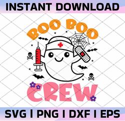 boo boo crew svg, nurse cool halloween svg, halloween nurse svg, halloween nursing svg, nurse fall svg