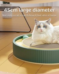 cat wheel funy scratching board with 3 balls(us customers)