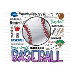 baseball png, baseball design, stars, printable, typography, sublimation baseball, baseball glove, sublimation design, d