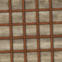 leather and wood treasure chest tileable repeating pattern
