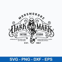 morsmordre dark mark tattoo studio svg, dark mark svg, png dxf eps file