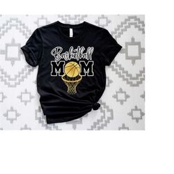 Basketball Mom Shirt, Basketball Shirt, Mother's Day Gift Idea, Gift for Her, Funny Mom Shirt, Mom Life Shirt, Mom Gift,