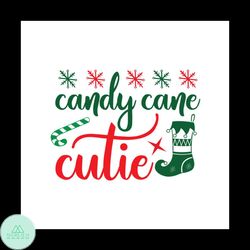 candy cane cutie svg, christmas svg, candy cane svg, snow svg