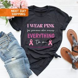 breast cancer awareness shirt, cancer support shirt, cancer