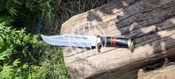 crocodile bowie knife | handle dagger | dagger for collectors | an amazing piece