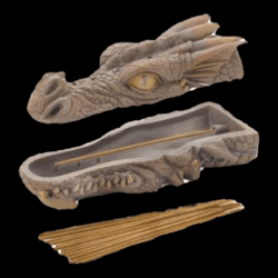 dragon incense holder 3d model stl file digital download