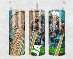 jacksonville jaguars wood mascot tumbler wrap, jacksonville jaguars wood mascot png, nfl tumbler template